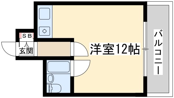 ミフネセントラルベア東三国(間取り)