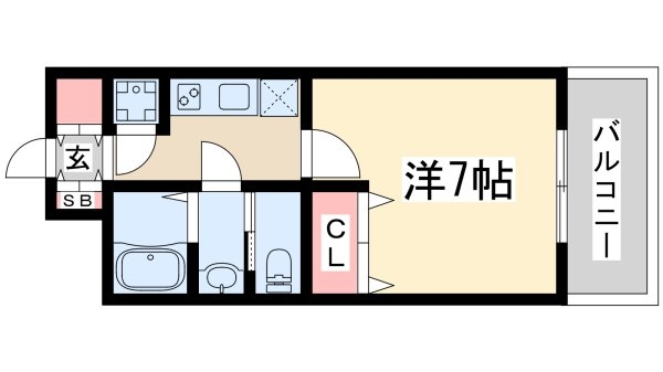 セレニテ江坂ルフレ(間取り)