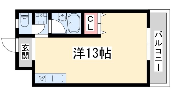 エバービューハイツ(間取り)