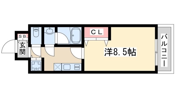 カルム千昇2(間取り)