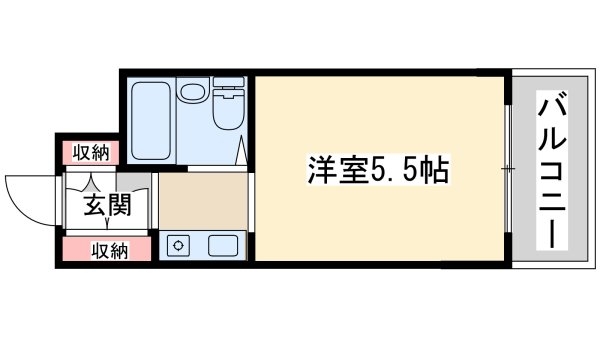朝日プラザ新大阪アネックス(間取り)