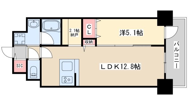 グレイスノーブル新大阪(間取り)
