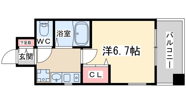 エステムコート大阪城北天満の杜(間取り)