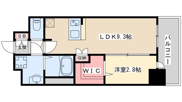 セレニテ新大阪プリエ(間取り)