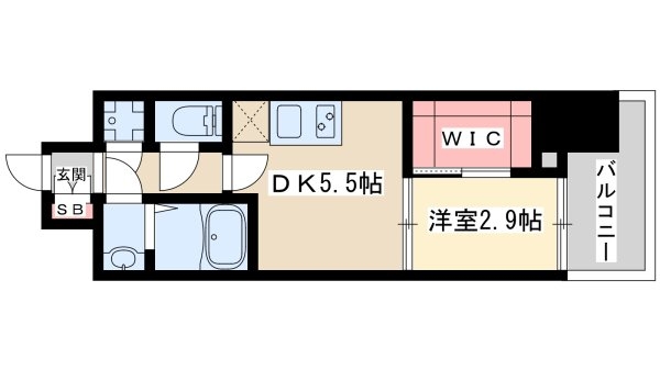 セレニテ新大阪プリエ(間取り)