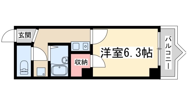 ISハイツ西中島(間取り)