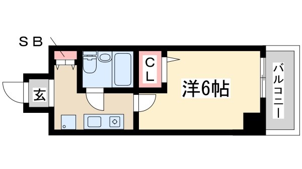 エスリード新大阪(間取り)