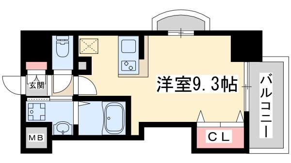 ラグゼ新大阪4(間取り)