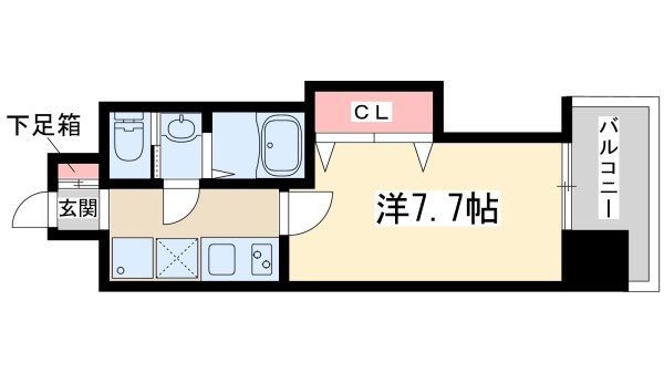 ラグゼ新大阪1(間取り)