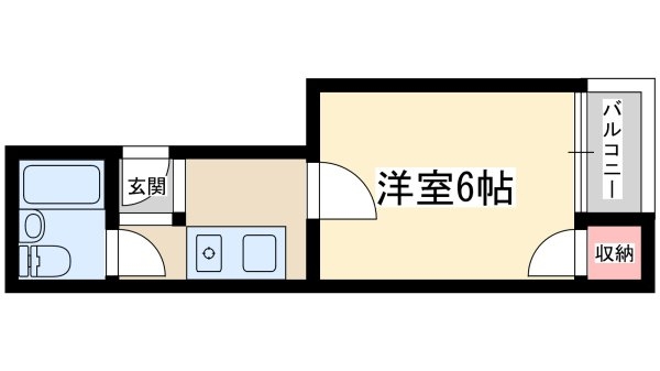 グランビルド新北野1(間取り)