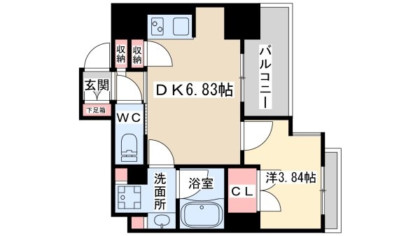 大阪天満宮プライマリーワン(間取り)