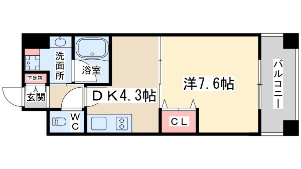 堂島プライマリーワン(間取り)
