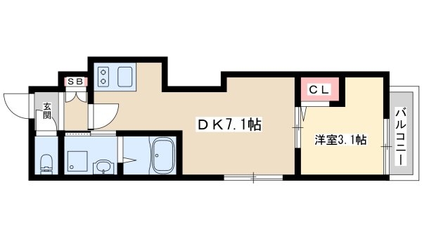 ソラーレ吹田(間取り)