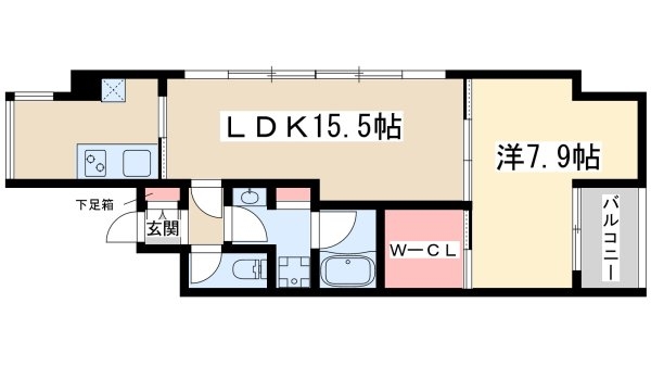 サンレムート江坂イースト(間取り)