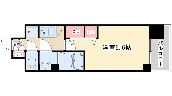 ファステート江坂ランウェイ(間取り)