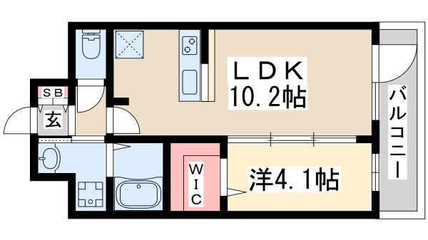 エスレジデンス東三国アマンテ(間取り)