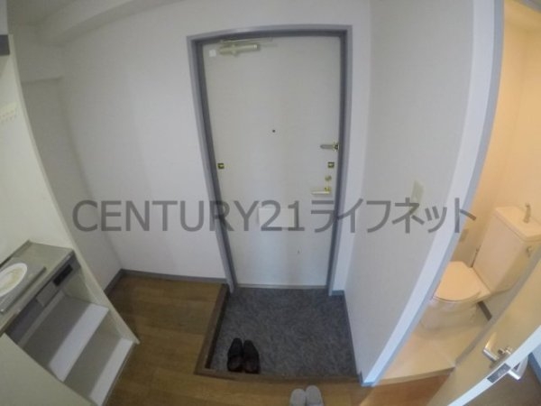 木川東エクセルハイツ(玄関)
