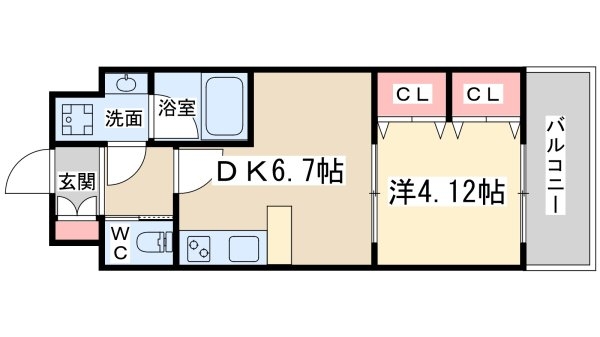 プレジオ中津(間取り)