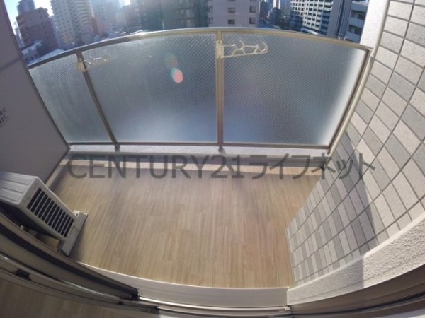 エスリード大阪梅田リュクス(バルコニー)