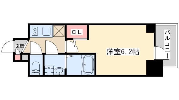 エスリードレジデンス梅田グランデ(間取り)