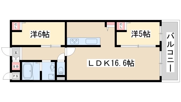 ガルデン穂波(間取り)