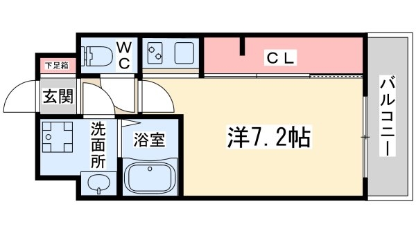 トレヴァンス梅田(間取り)