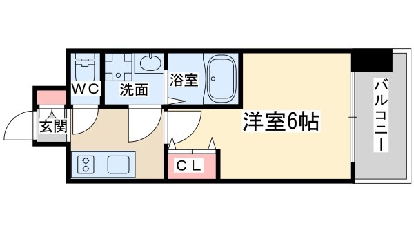エスリードレジデンスグラン大阪福島ノース(間取り)