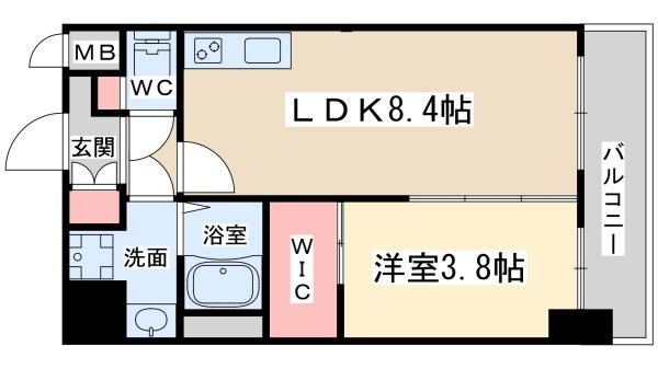 エスリードレジデンス梅田マークス(間取り)