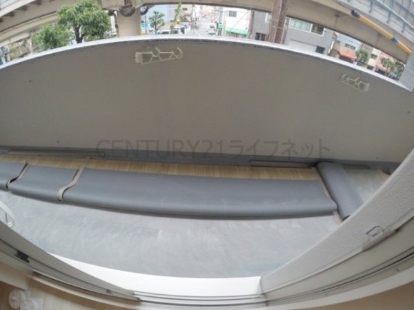 エスリードレジデンス梅田マークス(バルコニー)