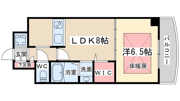 ノルデンタワー天神橋アネックス(間取り)