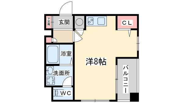 コンフォール南森町(間取り)