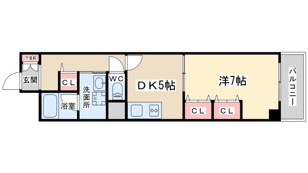 天満リバーサイドプラザ(間取り)