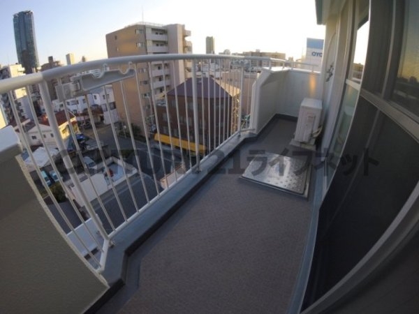 大淀ハイツ(バルコニー)