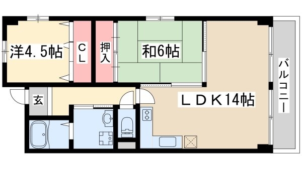 メイウール木川中里A棟