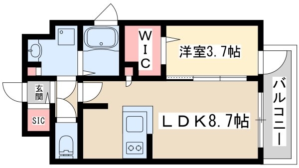 プランドール新北野