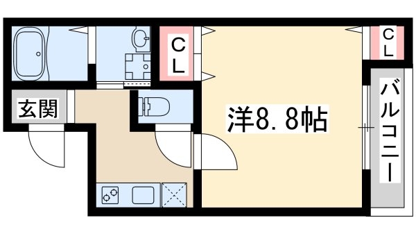 大阪市淀川区野中北２丁目のアパート