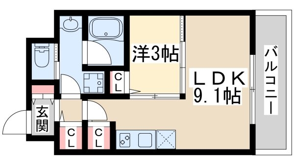 吹田市垂水町３丁目のマンション