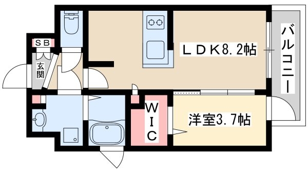 プランドール新北野