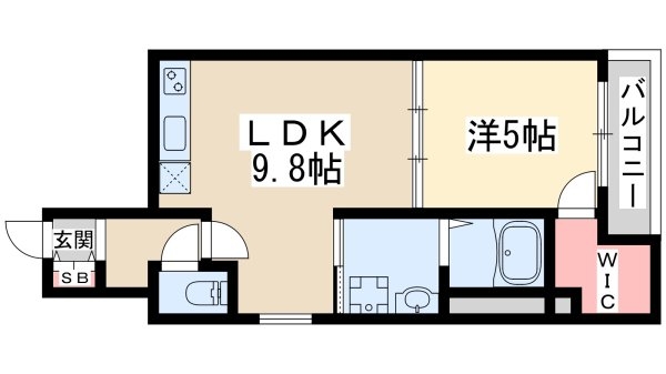 大阪市東淀川区淡路５丁目のアパート