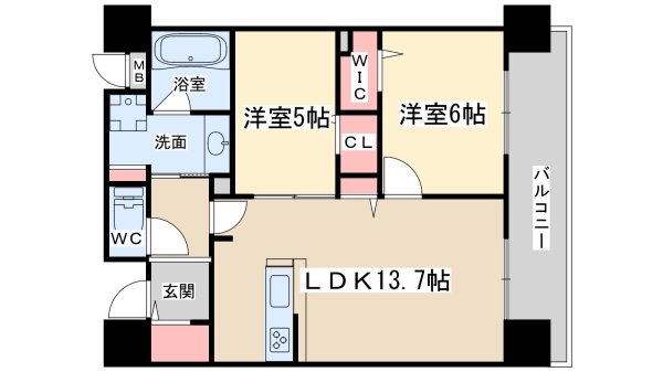 クレストコート同心