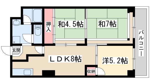 大阪市淀川区十三本町２丁目のマンション