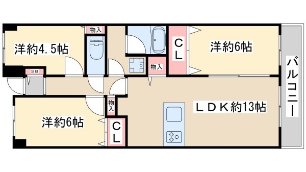 ファミール北大阪リバーサイドB棟