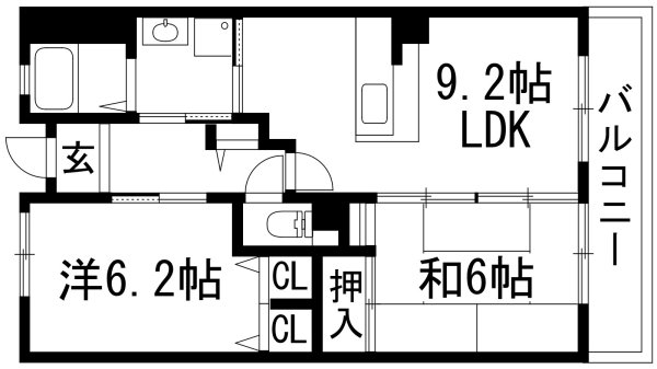 池田市緑丘２丁目のマンション