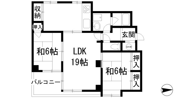 サンヴェール逆瀬川1番館