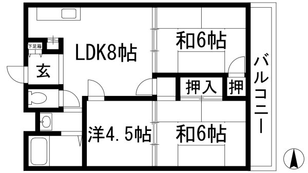 ローズコーポ石橋