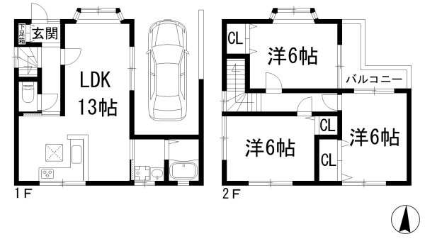 堤町テラスハウス