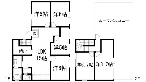 生瀬高台貸家