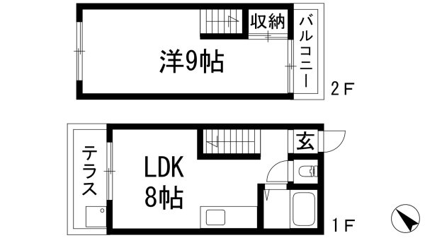 花屋敷1丁目テラスハウス