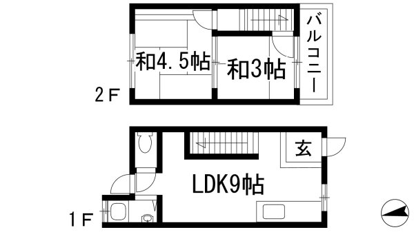 平井3丁目連棟貸家（4戸1）