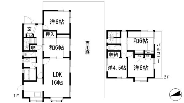 雲雀丘山手1丁目戸建